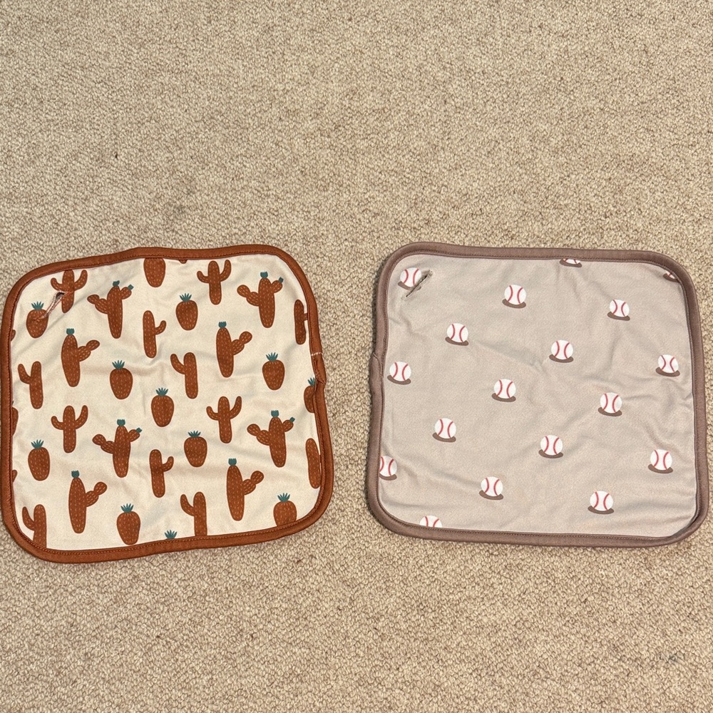 COZYS Lovies set - Cactus and Baseball print